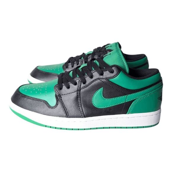 NWB NIKE Air Jordan 1 Low 'Lucky Green' Sneakers Size 8 - Picture 2 of 10
